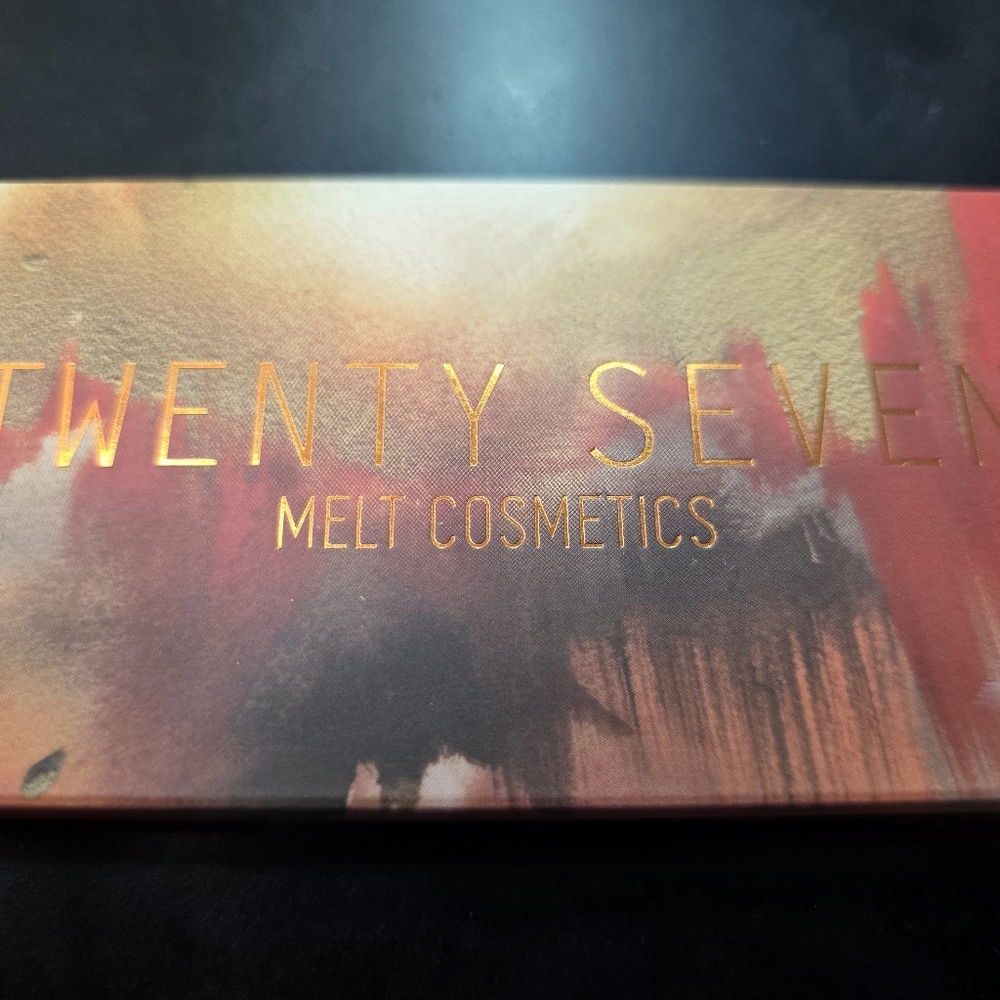 Twenty Seven Eyeshadow Palette by Melt Cosmetics - Warm Orange & Red Tones - Picture 2 of 7